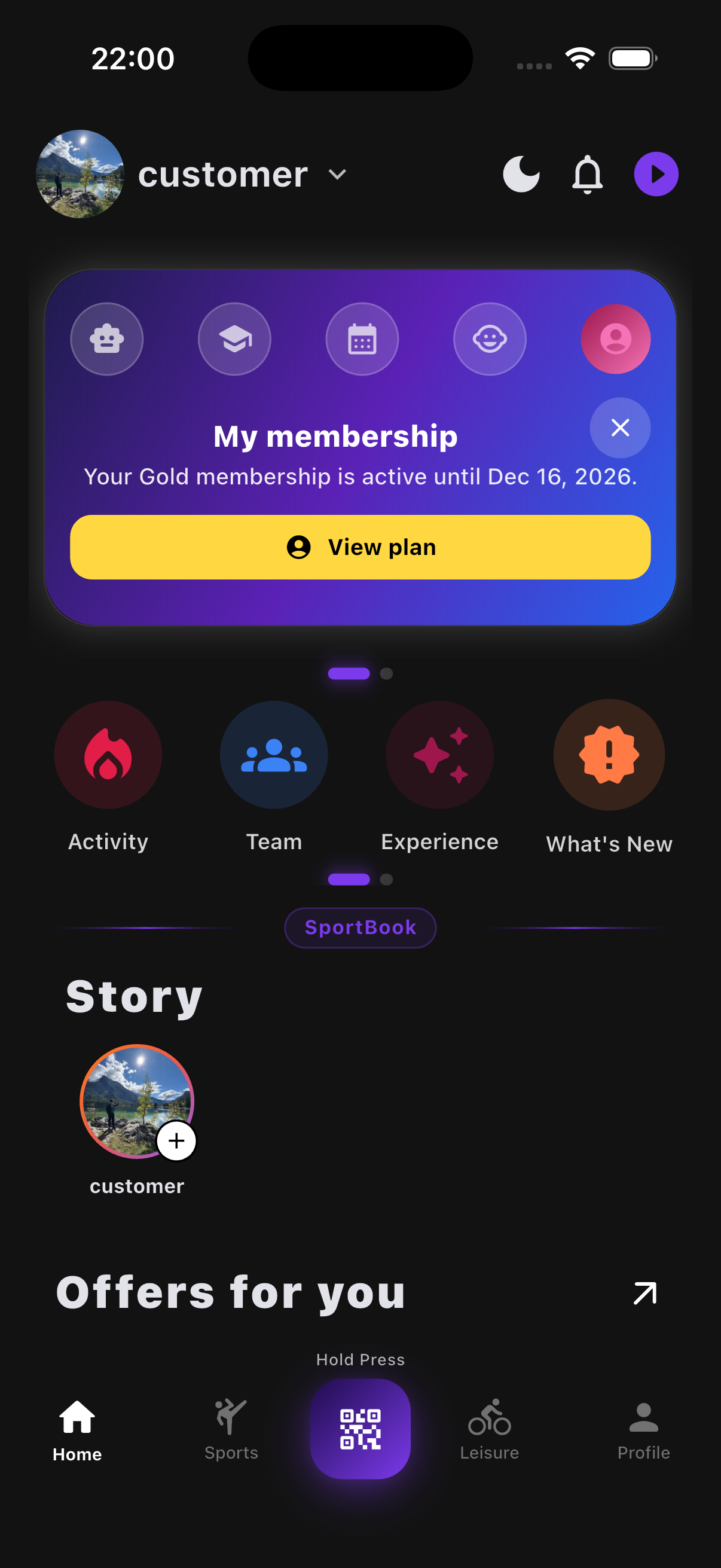FitCONNECT Home