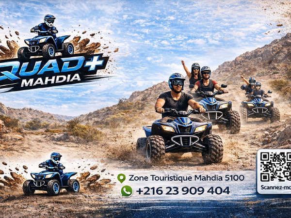 Quad plus Mahdia